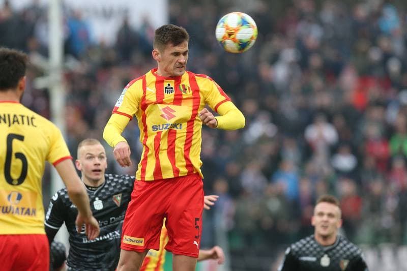 Football. Lotto Ekstraklasa. Zaglebie Sosnowiec - Korona Kielce. 02.03.2019