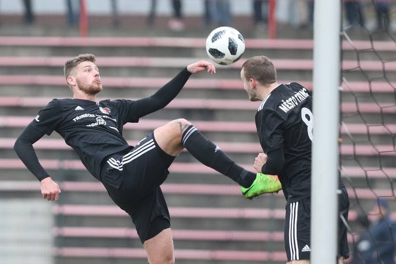Football. Fortuna Narodni Liga. Fotbal Trinec - FK Usti nad Labem. 02.03.2019