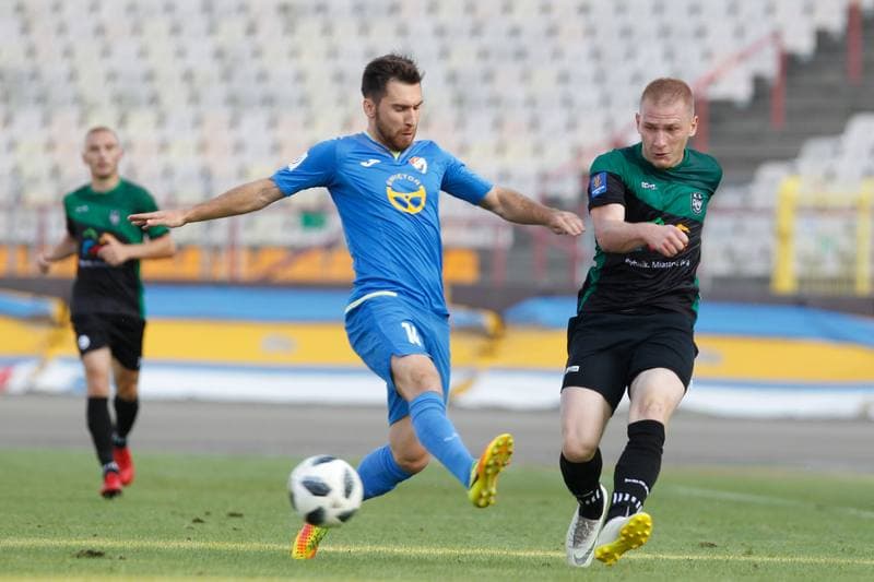 Football. Polish Cup. ROW 1964 Rybnik - Gwardia Koszalin. 08.08.2018