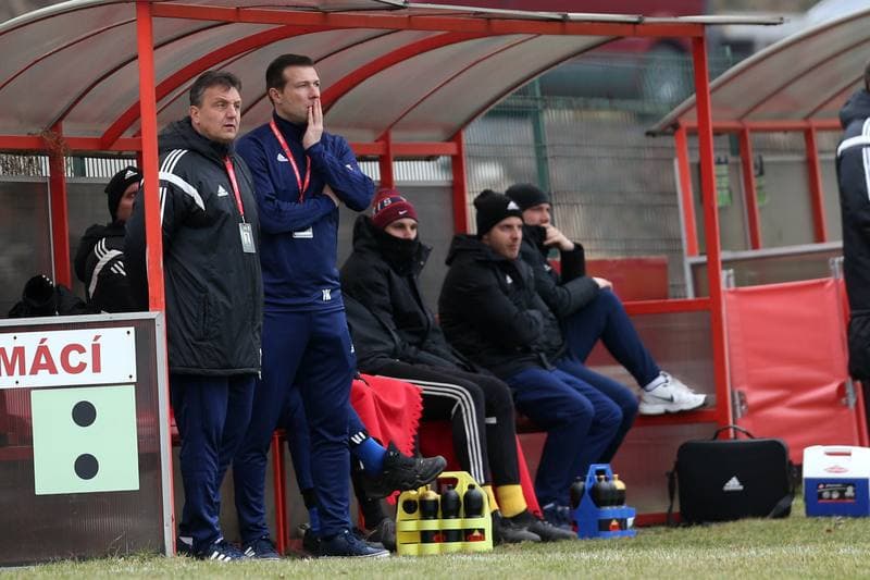 Football. Fortuna Narodni Liga. Fotbal Trinec - FK Usti nad Labem. 02.03.2019