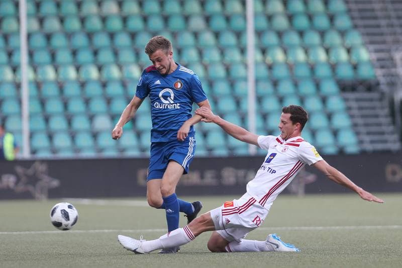 Football. UEFA Europa League. AS Trencin - Feyenoord Rotterdam. 09.08.2018
