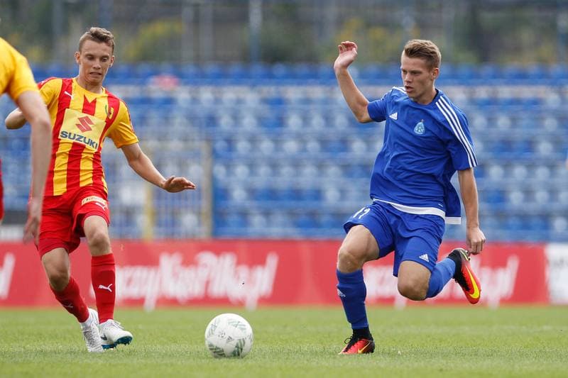 Football. Centralna Liga Juniorow. Ruch Chorzow - Korona Kielce. 11.08.2018