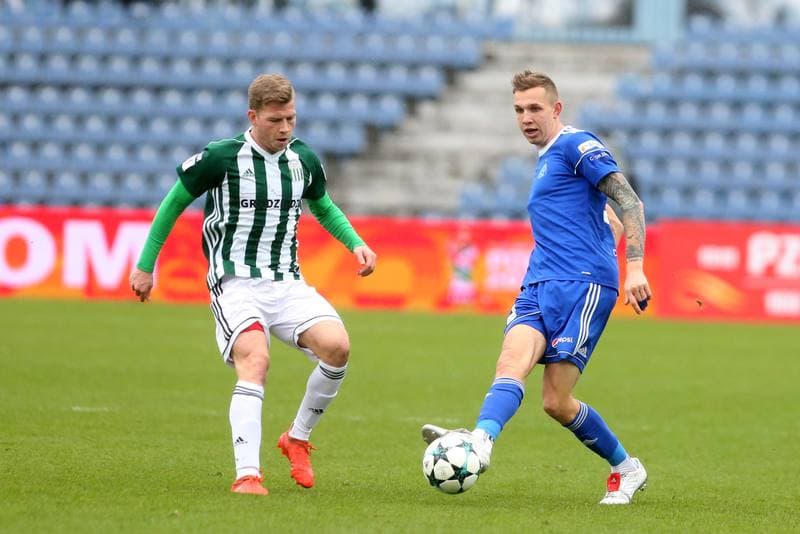 Football. II Liga. Ruch Chorzow - Olimpia Grudziadz. 10.03.2019