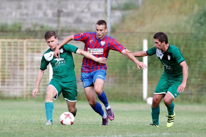 Football. Haiz IV Liga. Polonia Bytom - Zieloni Zarki. 15.08.2018