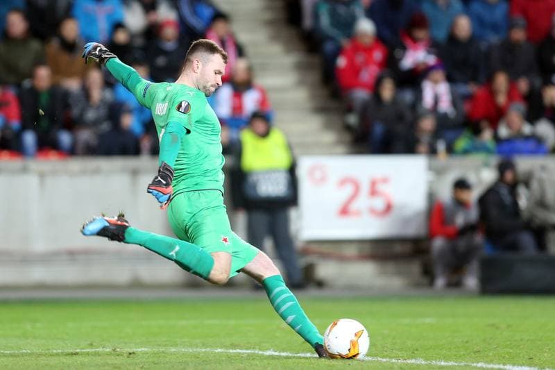 Football. UEFA Europa League. Slavia Prague - Sevilla FC. 14.03.2019