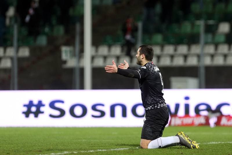 Football. Lotto Ekstraklasa. Zaglebie Sosnowiec - Lechia Gdansk. 16.03.2019