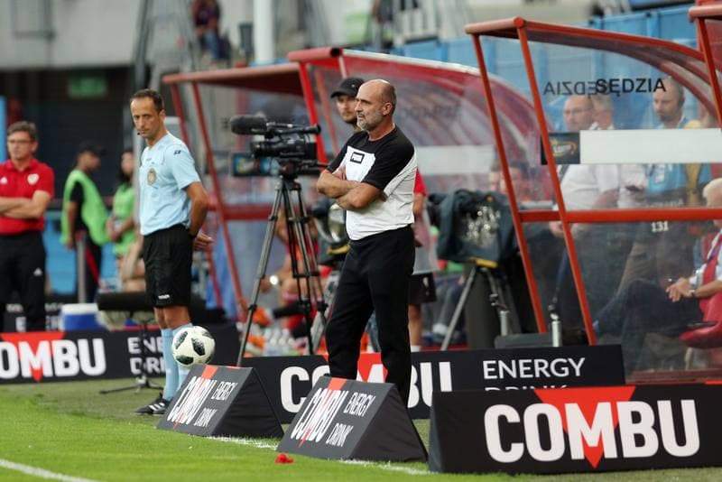 Football. Lotto Ekstraklasa. Piast Gliwice - Cracovia Krakow. 24.08.2018