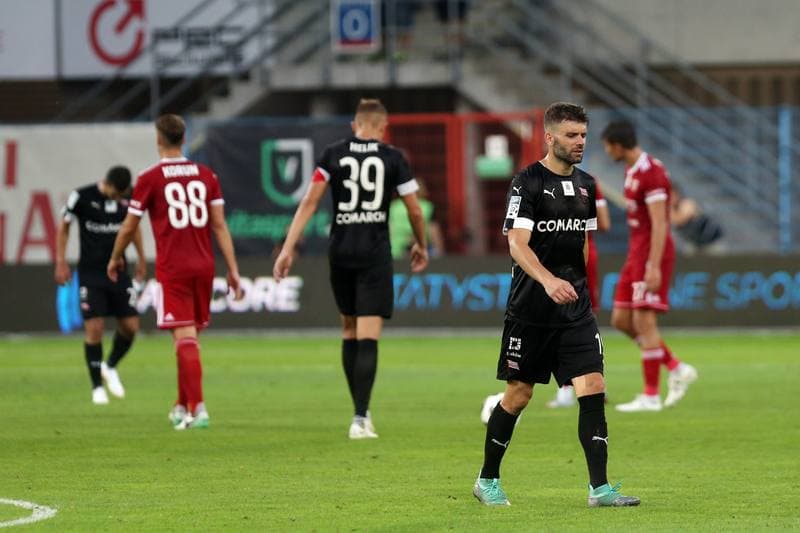 Football. Lotto Ekstraklasa. Piast Gliwice - Cracovia Krakow. 24.08.2018