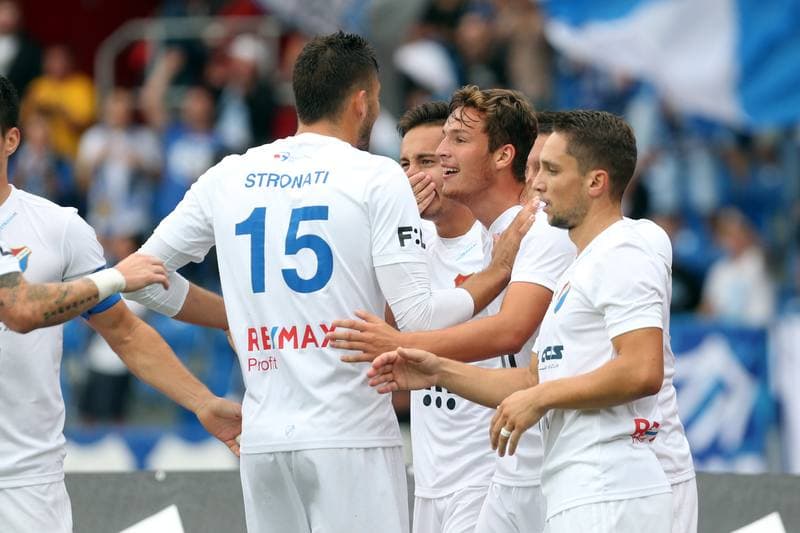 Football. Fortuna:Liga. Banik Ostrava - Dukla Praha. 25.08.2018