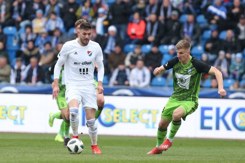 Football. Fortuna:Liga. Banik Ostrava - FK Mlada Boleslav. 16.03.2019
