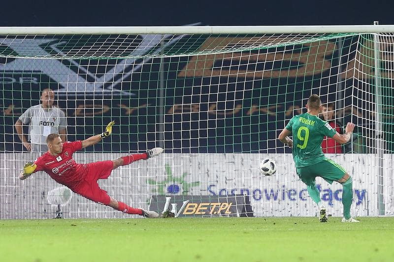 Football. Lotto Ekstraklasa. Zaglebie Sosnowiec - Slask Wroclaw. 27.08.2018