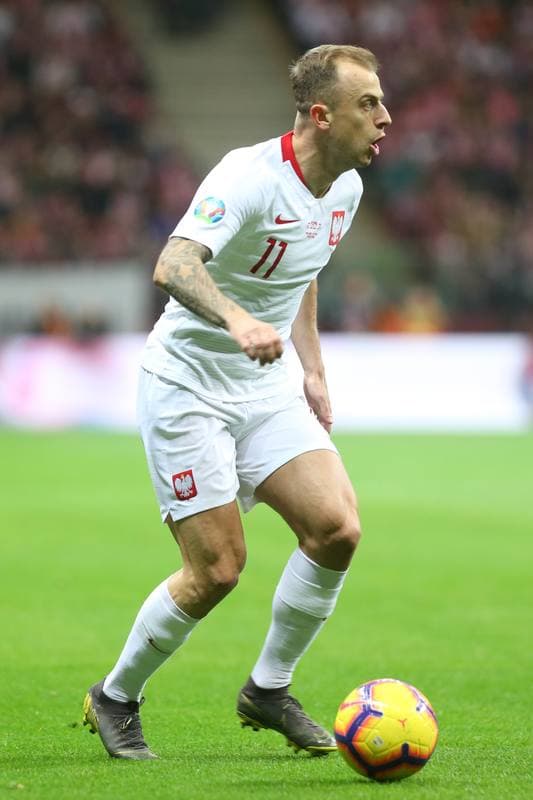 Football. Euro 2020 Qualifiers. Poland - Latvia. 24.03.2019