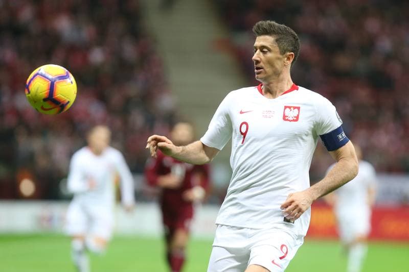 Football. Euro 2020 Qualifiers. Poland - Latvia. 24.03.2019
