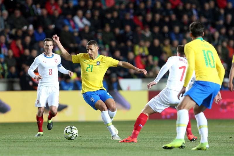 Football. International Friendly. Czech Republic - Brazil. 26.03.2019