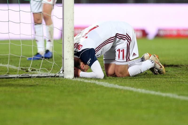 Football. Lotto Ekstraklasa. Zaglebie Sosnowiec - Wisla Krakow. 03.04.2019