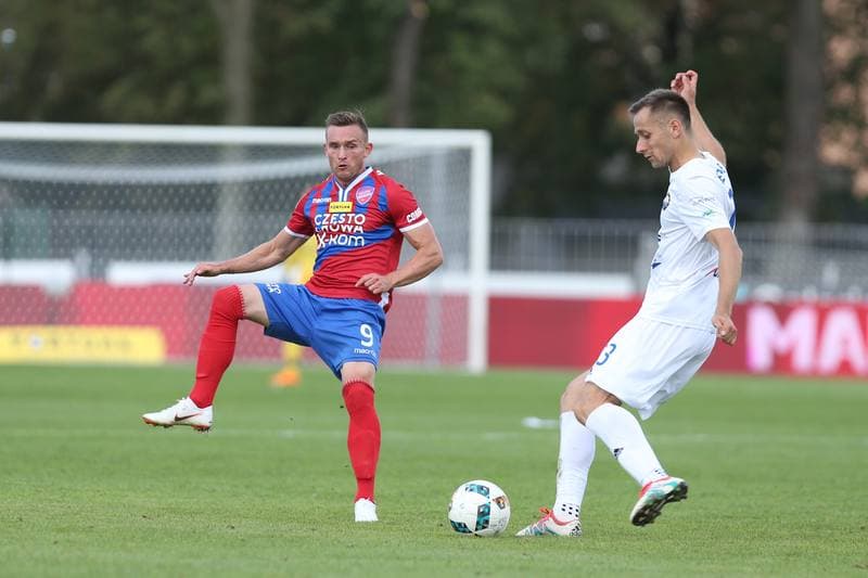 Football. Fortuna I Liga. Rakow Czestochowa - Stal Mielec. 16.09.2018
