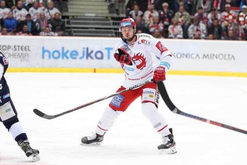 Ice Hockey. Tipsport Extraliga. Ocelari Trinec - Skoda Plzen. 04.04.2019
