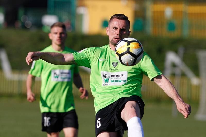 Football. II Liga. Rozwoj Katowice - Gornik Leczna. 18.04.2019