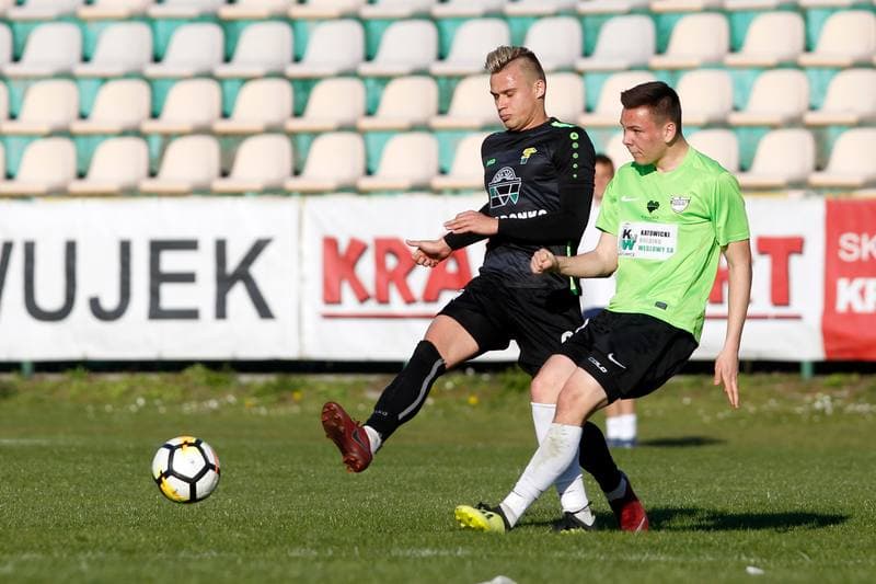 Football. II Liga. Rozwoj Katowice - Gornik Leczna. 18.04.2019