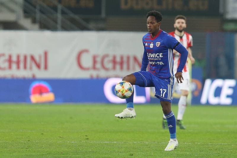 Football. Lotto Ekstraklasa. Piast Gliwice - Cracovia Krakow. 26.04.2019