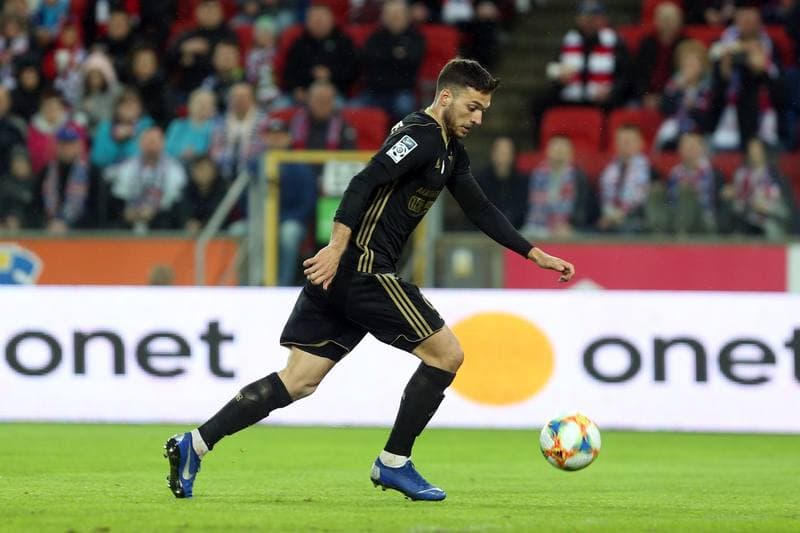 Football. Lotto Ekstraklasa. Gornik Zabrze - Zaglebie Sosnowiec. 29.04.2019