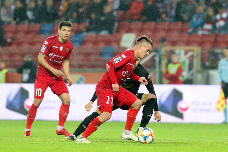 Football. Lotto Ekstraklasa. Gornik Zabrze - Zaglebie Sosnowiec. 29.04.2019