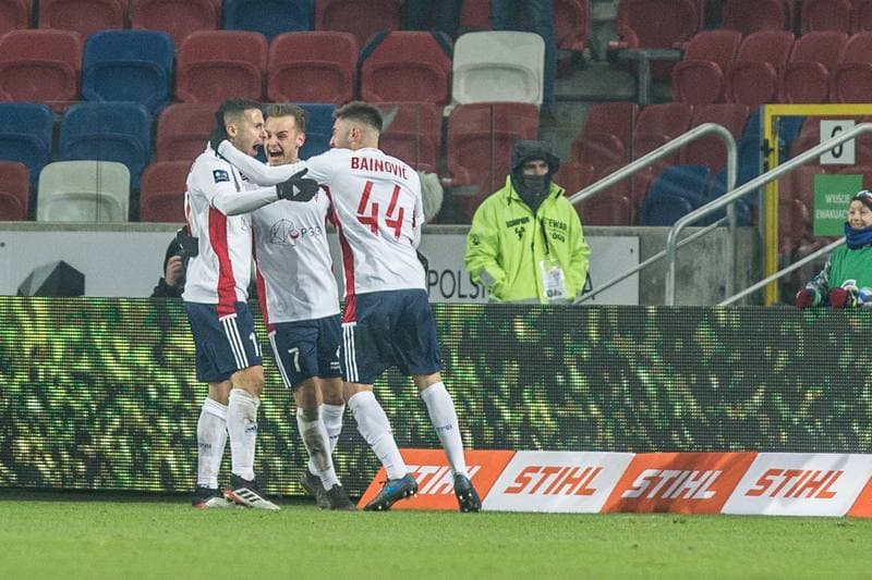 Football. PKO BP Ekstraklasa. Gornik Zabrze - Wisla Krakow. 06.12.2019