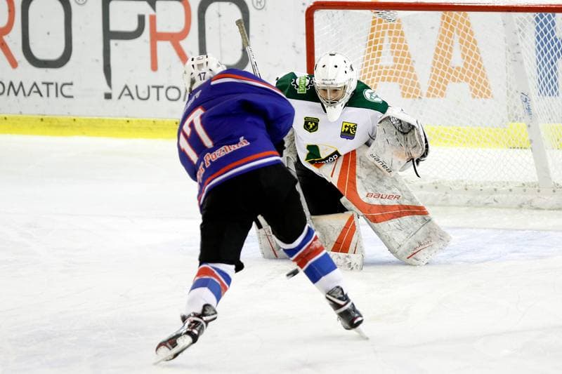 Ice Hockey. I Liga. Naprzod Janow - Koziolki Poznan. 14.10.2018