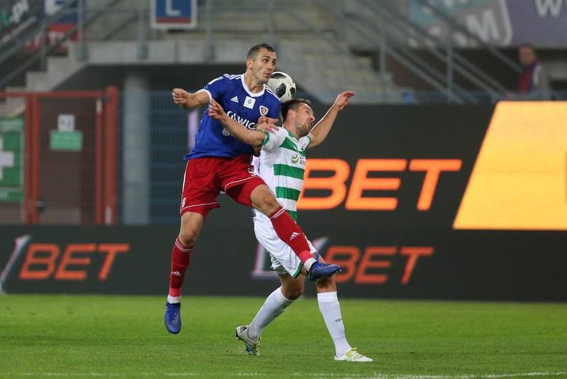 Football. Lotto Ekstraklasa. Piast Gliwice - Lechia Gdansk. 19.10.2018