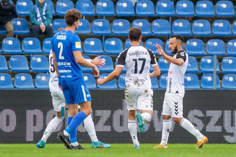 Football. Fortuna I Liga. Ruch Chorzow - Sandecja Nowy Sacz. 02.10.2022