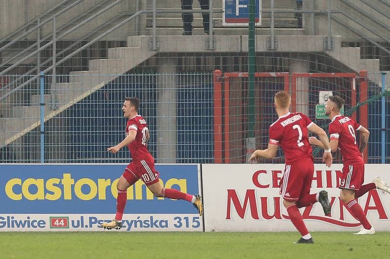 Football. Lotto Ekstraklasa. Piast Gliwice - Wisla Krakow. 02.11.2018