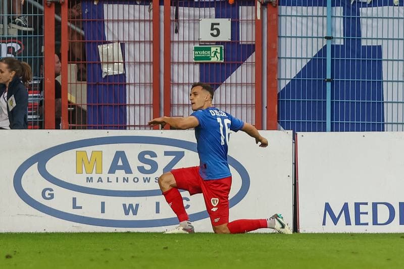 Football. PKO BP Ekstraklasa. Piast Gliwice - Lech Poznan. 22.07.2023