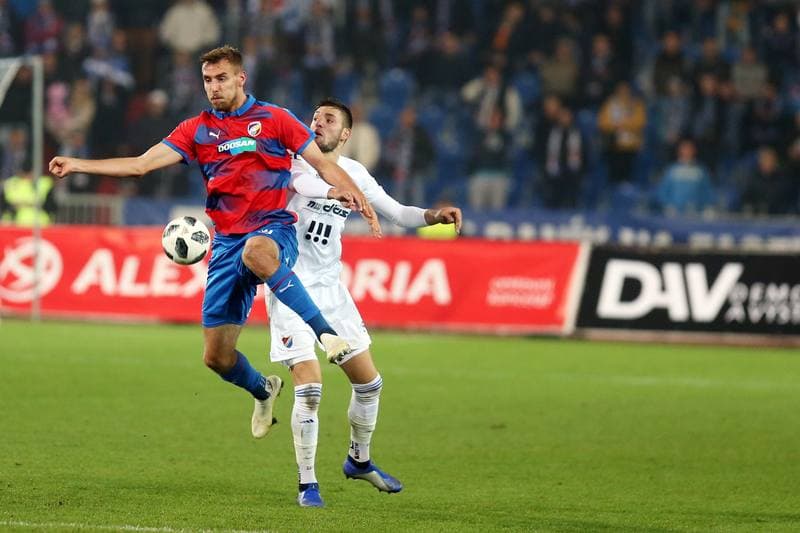 Football. Fortuna:Liga. Banik Ostrava - Viktoria Plzen. 03.11.2018