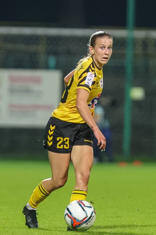 Football. UEFA Women's Champions League. GKS Katowice - RSC Anderlecht. 06.09.2023