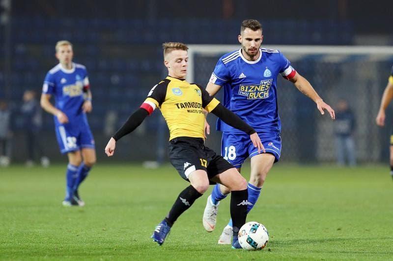 Football. II Liga. Ruch Chorzow - Siarka Tarnobrzeg. 10.11.2018