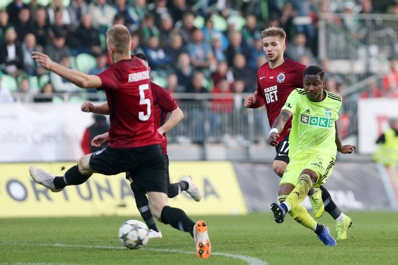 Football. Fortuna:Liga. MFK Karvina - Sparta Prague. 10.11.2018