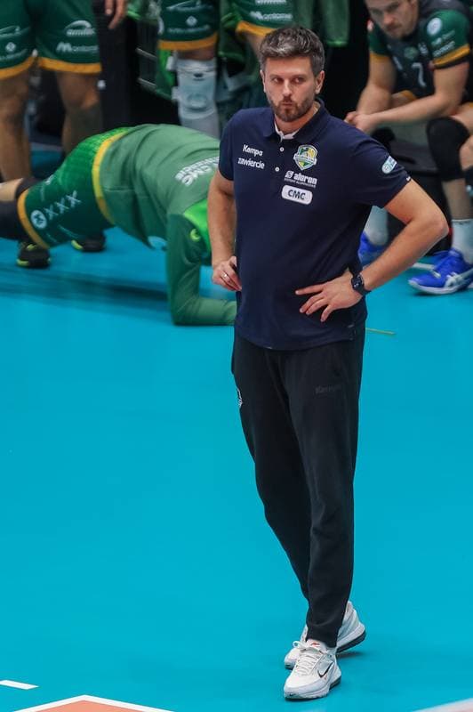 Volleyball. PlusLiga. Aluron CMC Warta Zawiercie - GKS Katowice. 05.11.2023