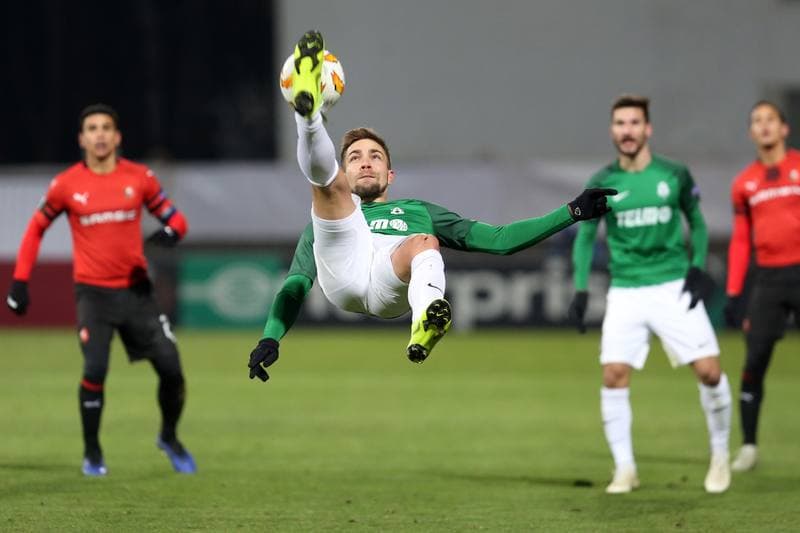 Football. UEFA Europa League. FK Jablonec - Stade Rennais FC. 29.11.2018