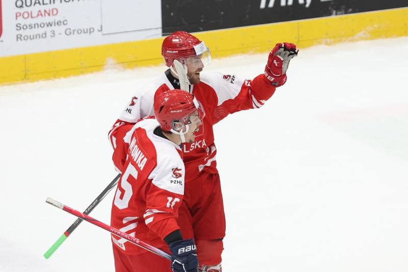 Ice Hockey. Olympic Qualification. Poland - Ukraine. 09.02.2024