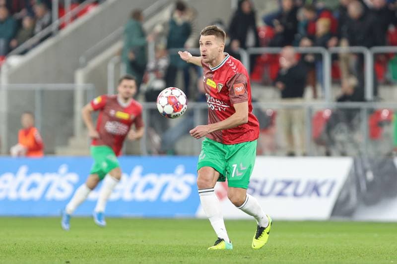 Football. Fortuna I Liga. Zaglebie Sosnowiec - Podbeskidzie Bielsko-Biala. 03.03.2024