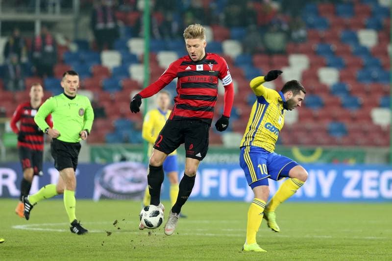 Football. Lotto Ekstraklasa. Gornik Zabrze - Arka Gdynia. 15.12.2018