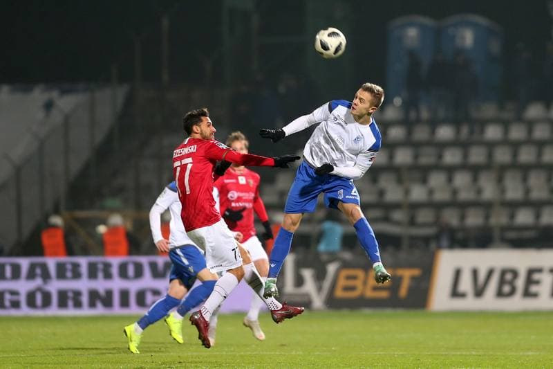 Football. Lotto Ekstraklasa. Zaglebie Sosnowiec - Lech Poznan. 16.12.2018