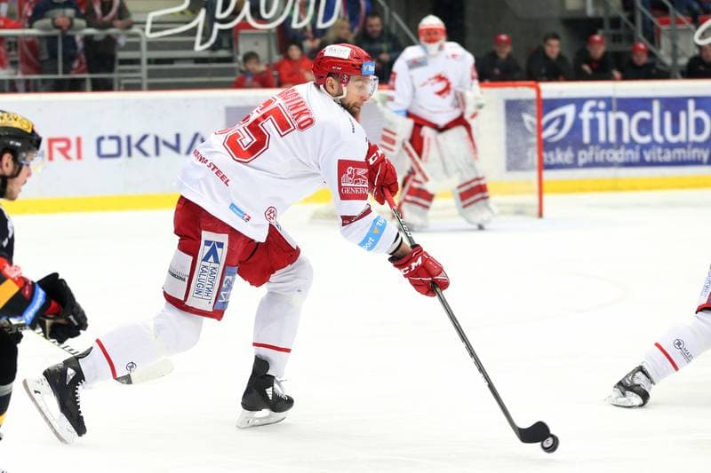 Ice Hockey. Tipsport Extraliga. Ocelari Trinec - HC Verva Litvinov. 06.01.2019
