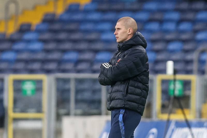 Football. Betclic I liga. Ruch Chorzow - Arka Gdynia. 08.03.2025