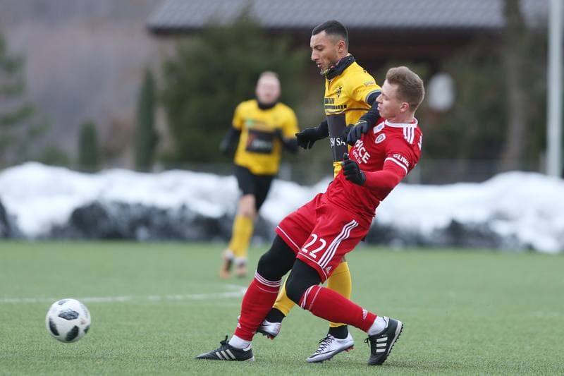 Football. Sparing. Piast Gliwice - GKS 1962 Jastrzebie. 18.01.2019