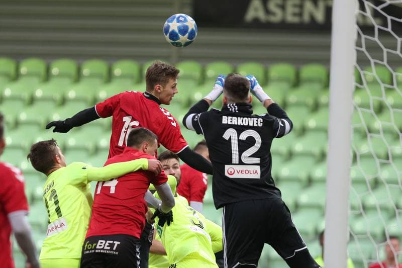 Football. Sparing. MFK Karvina - GKS Tychy. 01.02.2019