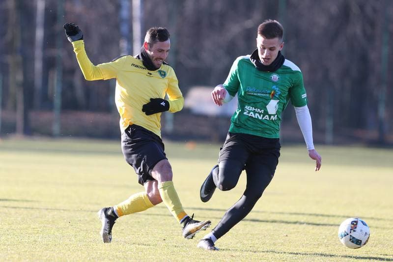 Football. Sparing. GKS Katowice - KS Polkowice. 22.02.2019
