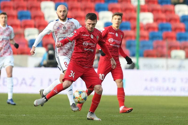 Football. Lotto Ekstraklasa. Gornik Zabrze - Zaglebie Sosnowiec. 23.02.2019