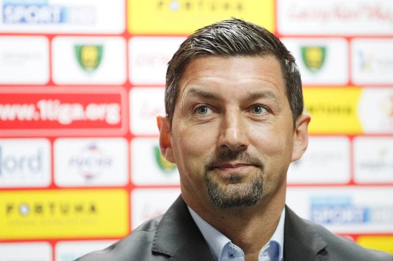 Football. GKS Katowice. Press Conference. 28.02.2019