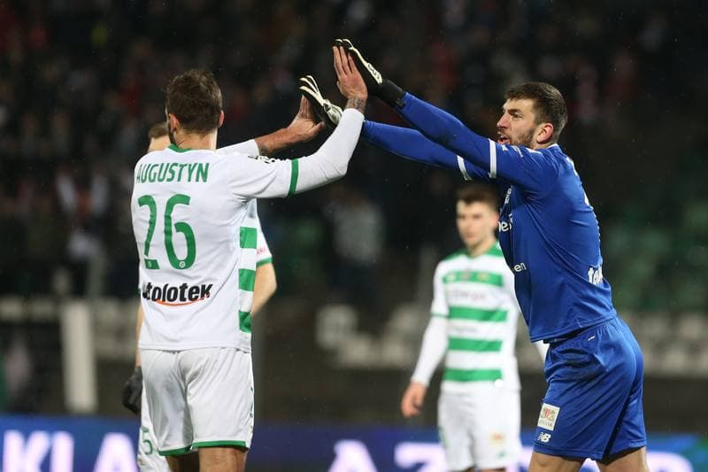 Football. Lotto Ekstraklasa. Zaglebie Sosnowiec - Lechia Gdansk. 16.03.2019